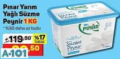 PINAR YARIM YAĞLI SÜZME PEYNİR PINAR YARIM YAĞLI SÜZME PEYNİR